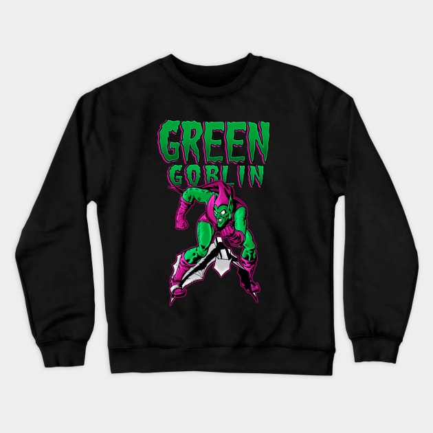 Green Goblin Crewneck Sweatshirt by OniSide